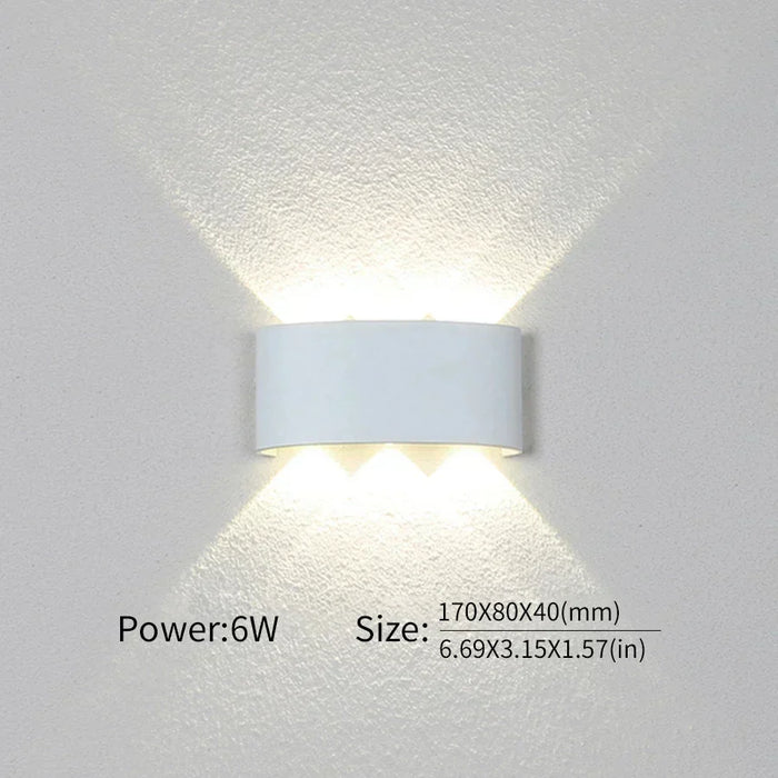 Modern lighting, indoor or outdoor: The versatile LED wall lamp