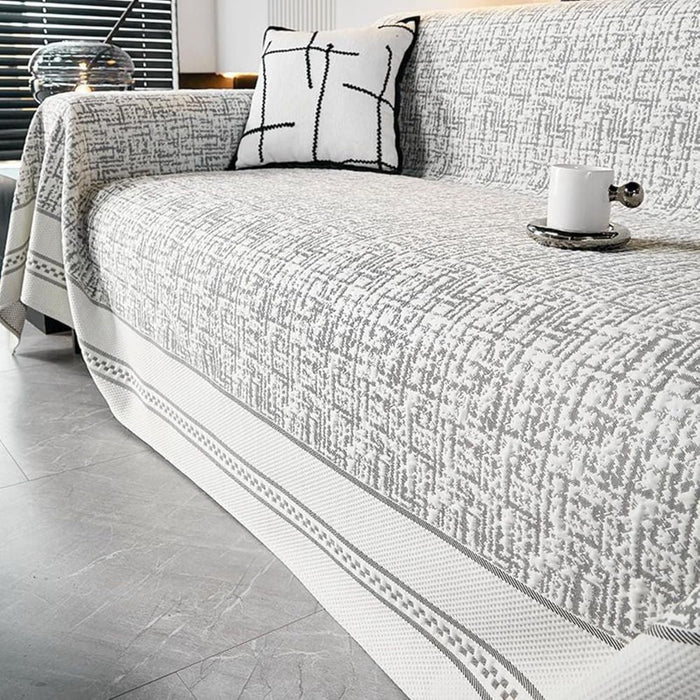 Sahara Sketch Chenille Sofa Cover