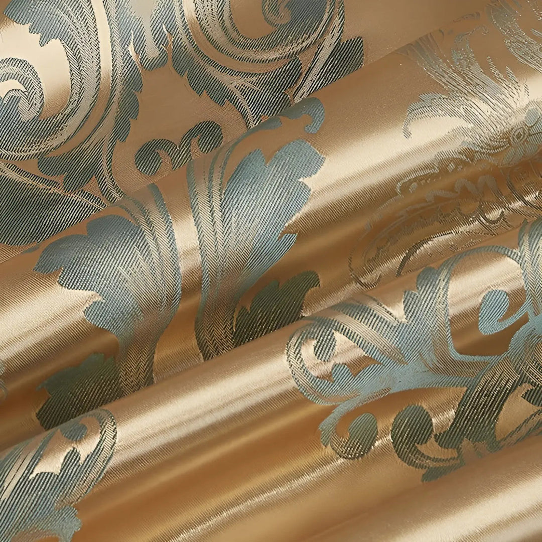 Chic Satin Jacquard Duvet Cover for Luxury Bedroom