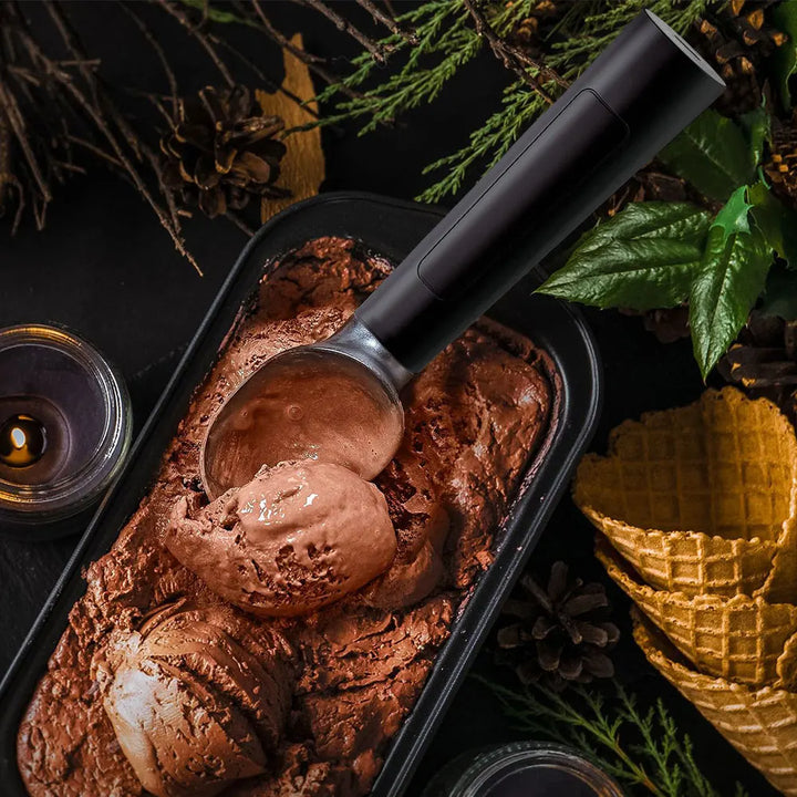 Heated Ice Cream Scooper With LED Display