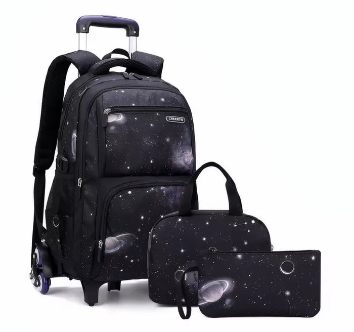 Rolling Trolley School Backpack