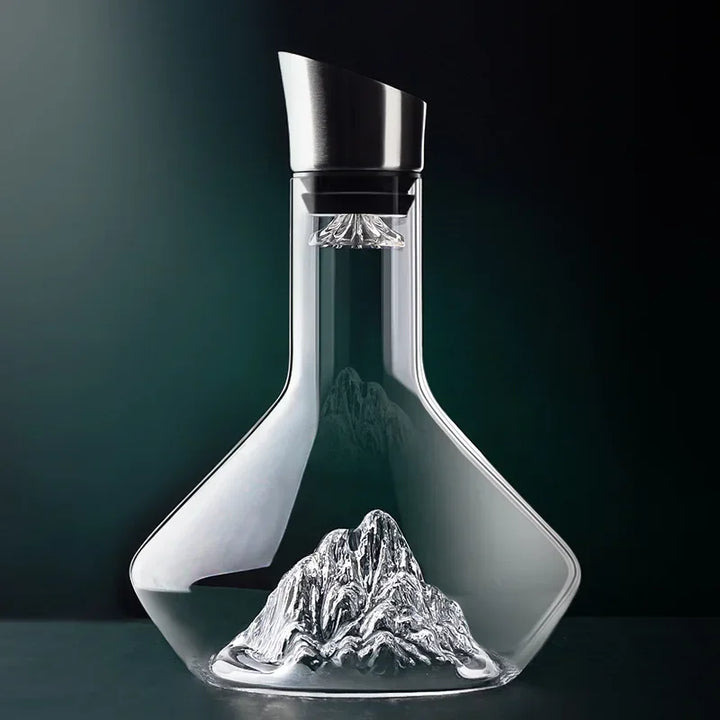 1500ml Iceberg Decanter Creative Lead-Free Crystal Material Luxury High-Quality Home Red Wine Distributor Decanter Wine Jug