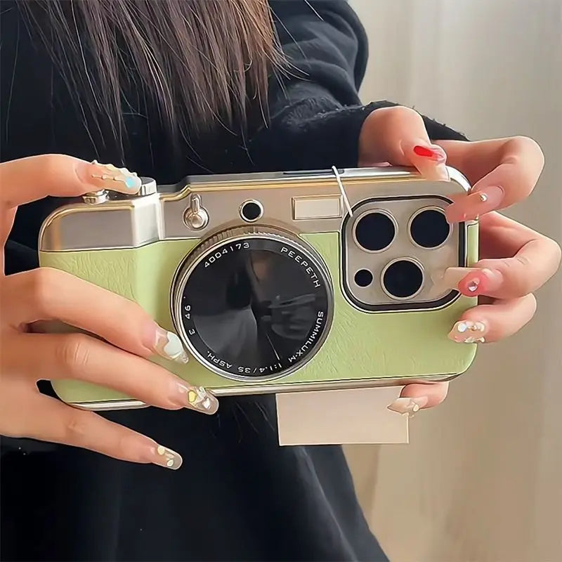 Retro Bluetooth Camera iPhone Case