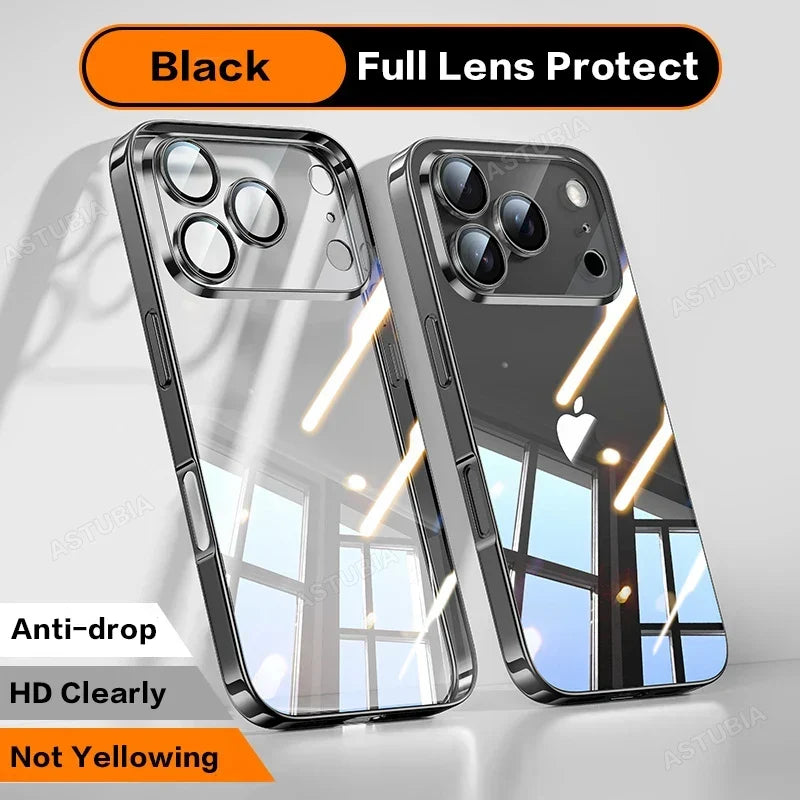 Shockproof Luxury Plating iPhone Case