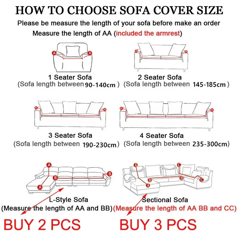 Waterproof Elastic Sofa Cover