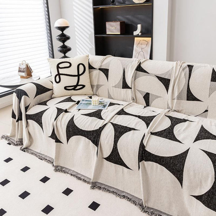Windmill Pattern Sofa Cover