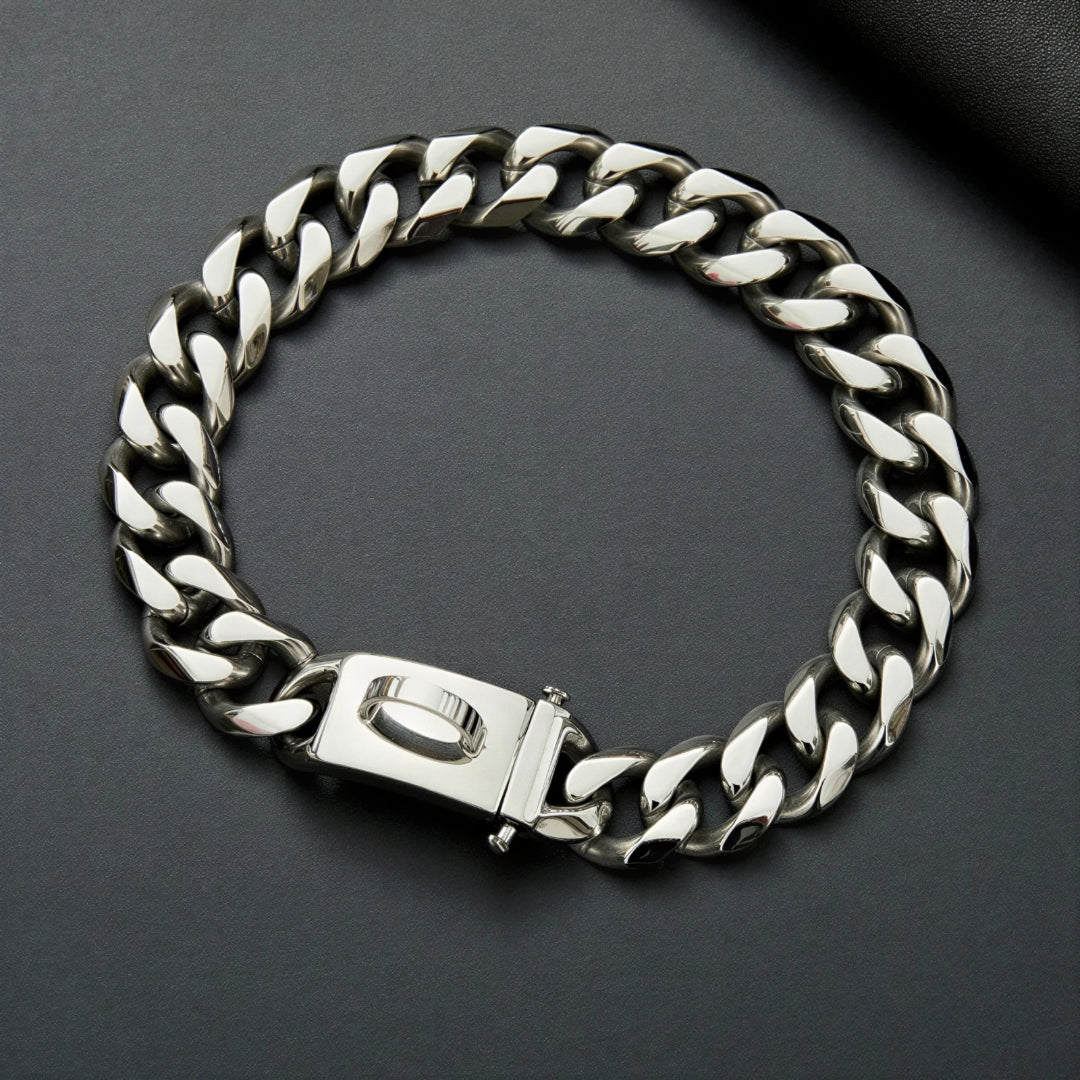 Strength Neck Metal Dog Collar – Sturdy Stainless Steel Collar for Large Dogs