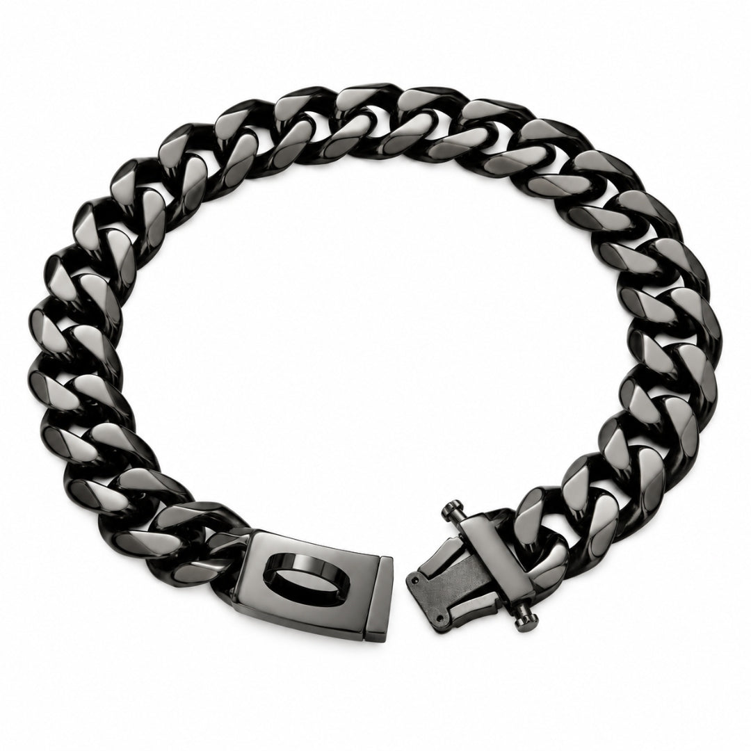 Strength Neck Metal Dog Collar – Sturdy Stainless Steel Collar for Large Dogs