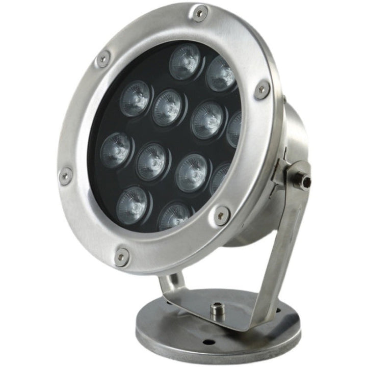 LED Underwater Light Pool Fish Pond Fountain Waterproof Landscape Light 9W (Warm White)