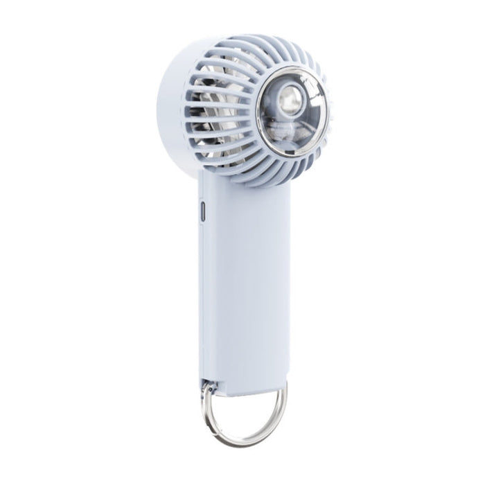 Outdoor Handheld Ice Air Conditioning Fan Astronaut Night Light Semiconductor Cooling Fan(Light Blue) |