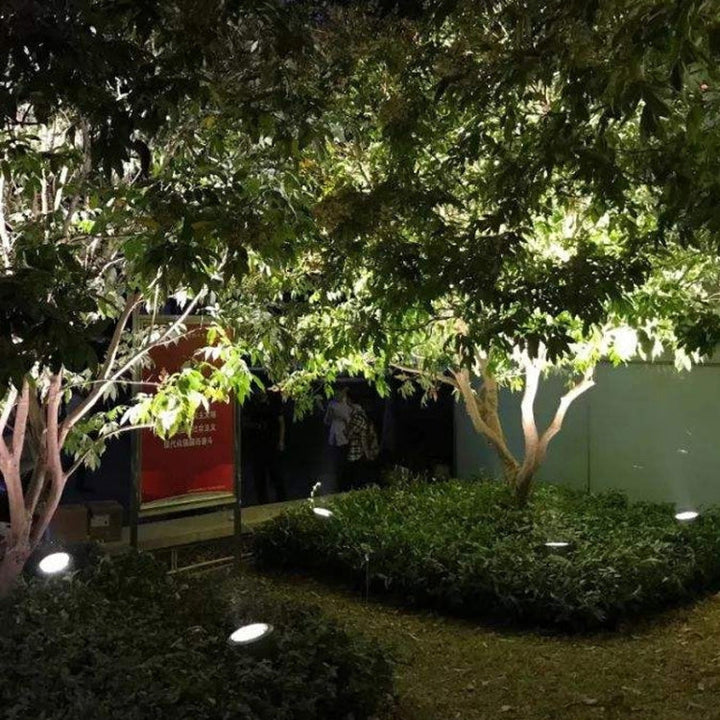 LED Floodlight COB Outdoor Waterproof Spotlight Billboard Lights Garden Lamp, color: 20W 7 colors