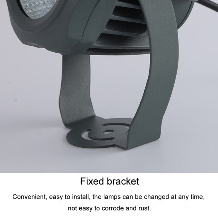 LED Floodlight COB Outdoor Waterproof Spotlight Billboard Lights Garden Lamp, color: 20W 7 colors