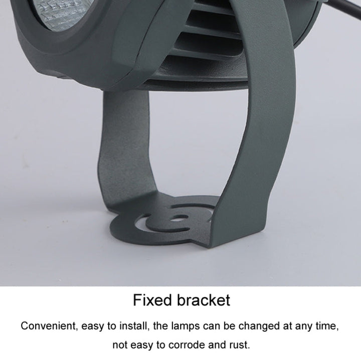 LED Floodlight COB Outdoor Waterproof Spotlight Billboard Lights Garden Lamp, color: 20W 7 colors