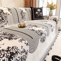 Mosaic Lines Pattern Sofa Cover