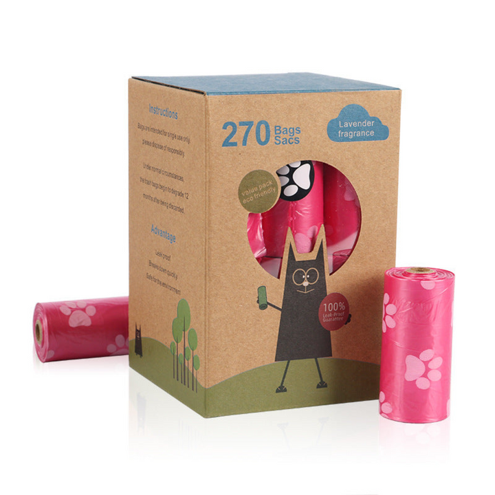 Eco-friendly Poop Bags with Convenient Dispenser