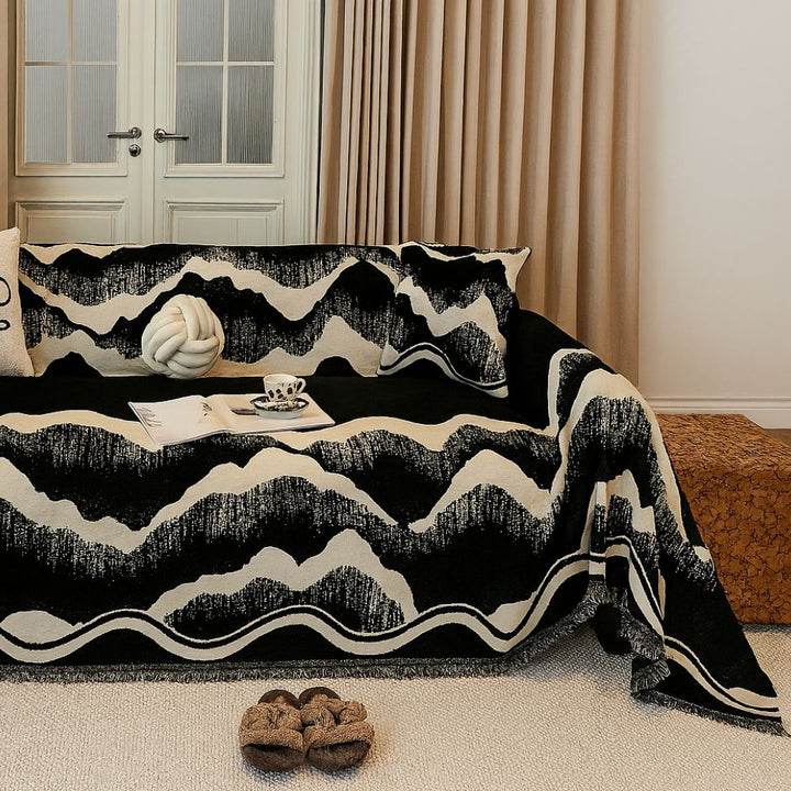 Wavescape Chenille Sofa Cover