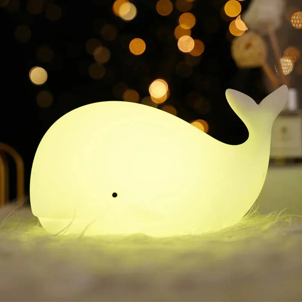 WhaleGlow – Children’s Whale-Themed Night Light
