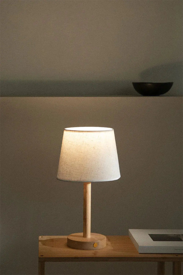 Wooden LED Night Light WoodGlow – Modern & Wireless Light
