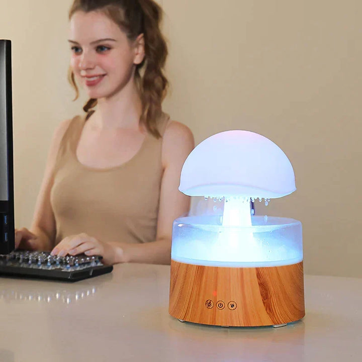 Stylish CalmCloud - Cloud Air Humidifier with Night Light