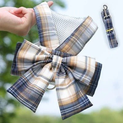 AURÉLIEN Harness – Adjustable Dog Harness with Stylish Bow Design