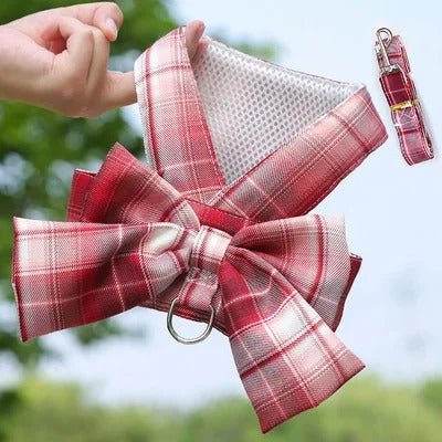 AURÉLIEN Harness – Adjustable Dog Harness with Stylish Bow Design