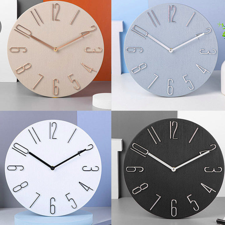 Simple Minimalistic Wall Decoration Clock