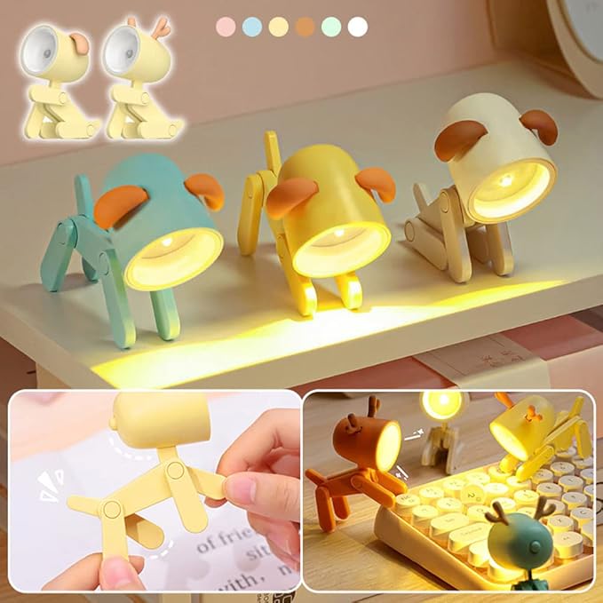 LED Night Light Adjustable Animal Desk Lamp