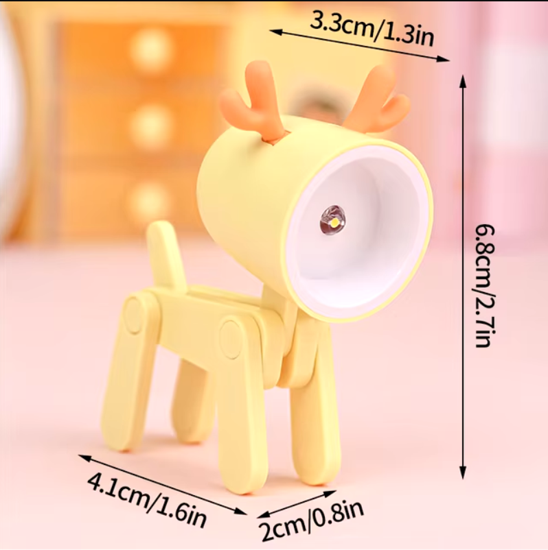 LED Night Light Adjustable Animal Desk Lamp