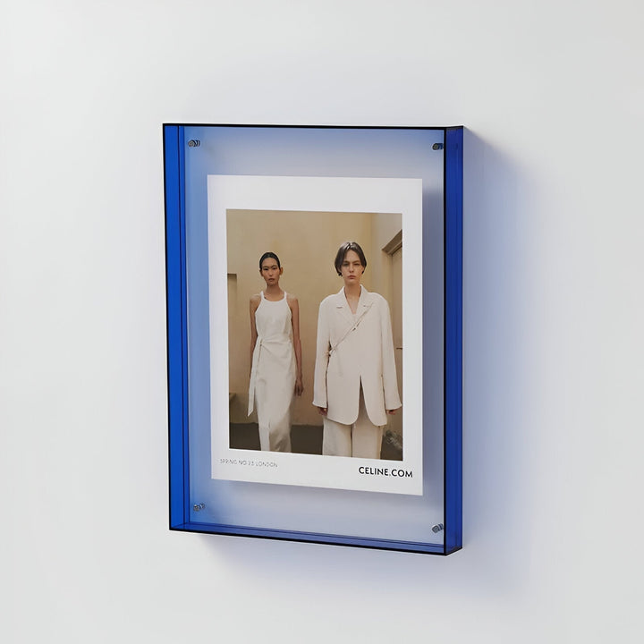 colorful transparent acrylic picture frame