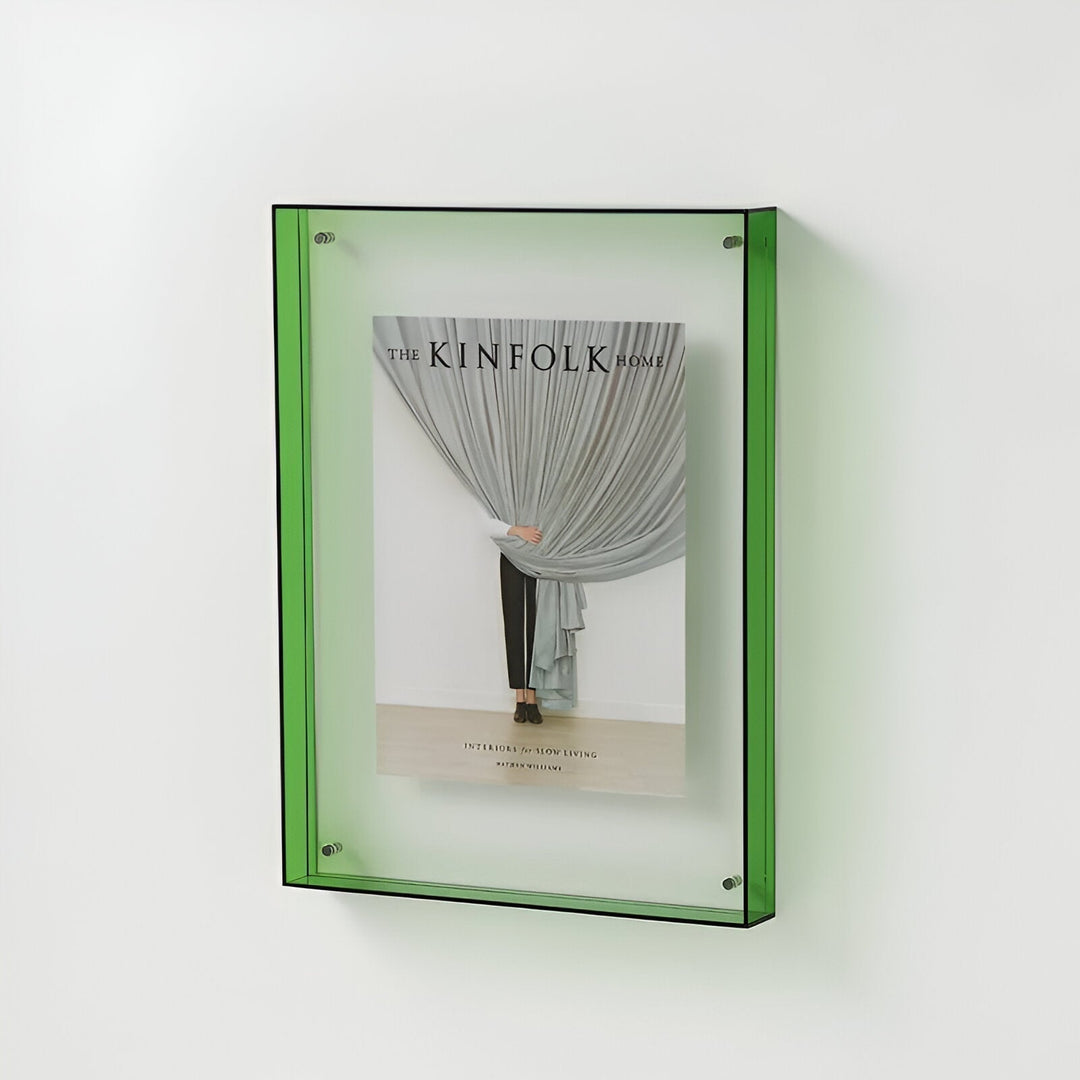 colorful transparent acrylic picture frame