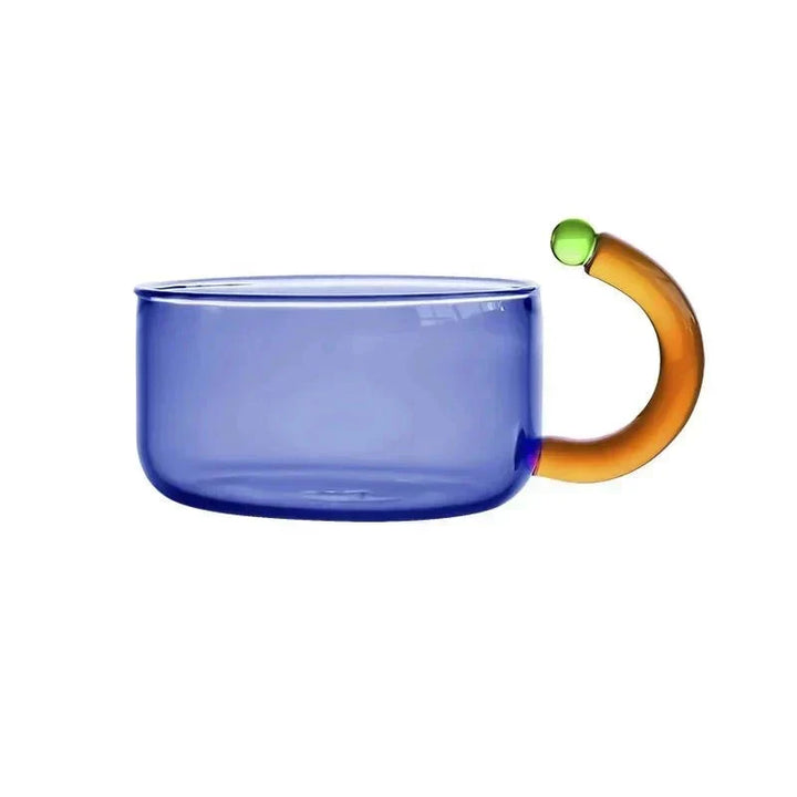 Contrasting color Glass Teapot Set – Stylish &amp; Heat Resistant Design