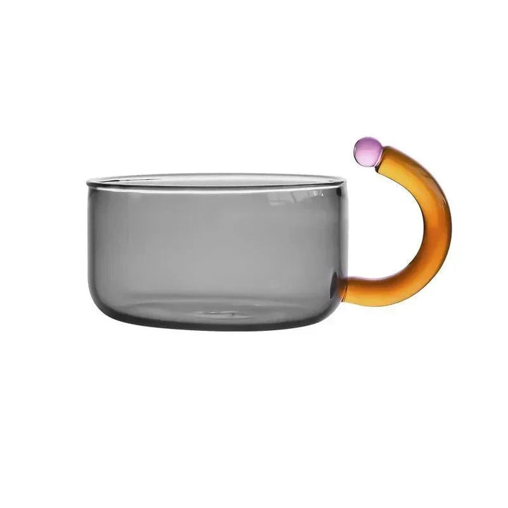 Contrasting color Glass Teapot Set – Stylish &amp; Heat Resistant Design