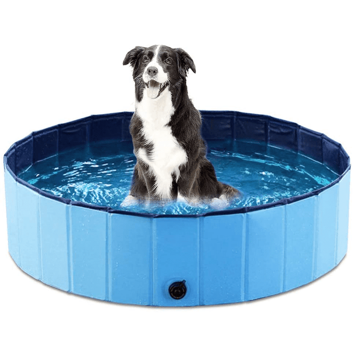 QUICKDIP Summer – 80 cm Portable Dog Bath and Cooling Mat
