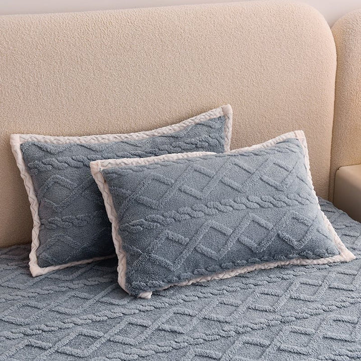 Duvet Cover Set Soft Velvet Bedding