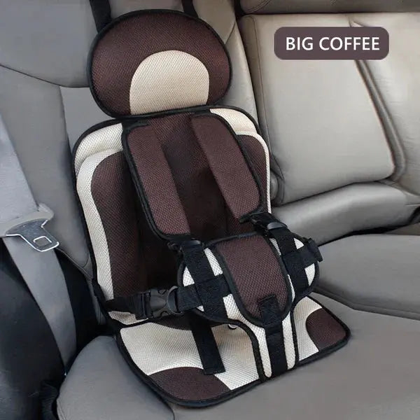Portable Child Travel Car Seat | Foldable Safety Booster with 5-Point Harness | Ages 0–12 Years
