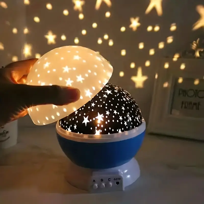 Starry Sky Night Light for Kids – Magical LED Projector with color Change