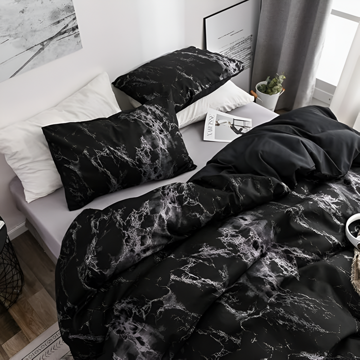 Marble Blanket Modern Soft Bedding Set