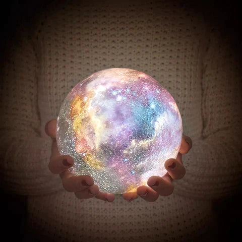 SterrenGlans Galaxy Lamp – LED Night Light with Touch Control |