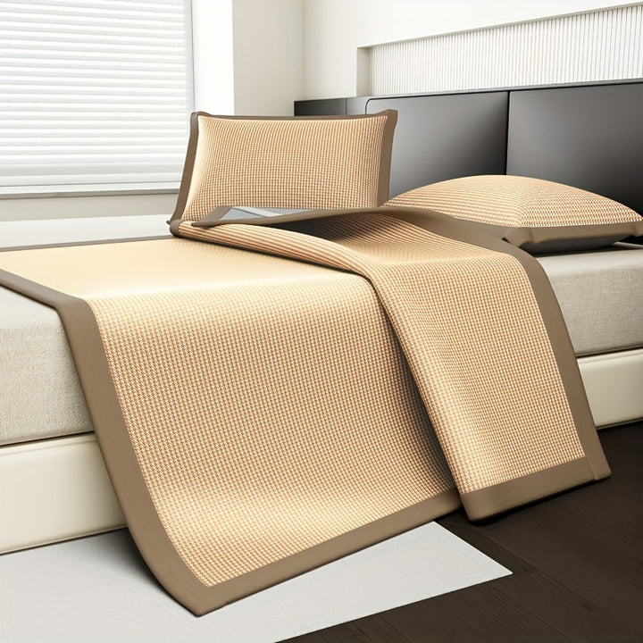 AeroCool Cooling Mattress Protector – Breathable Ice Silk Bed Cover for Hot Sleepers