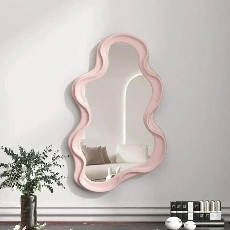 Cloud-Shaped Decorative Wall Mirror for Home