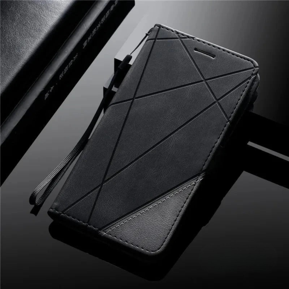 Leather Wallet Flip Phone Case