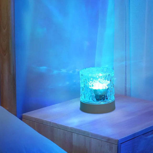 Crystal Ripple Projector Night Light