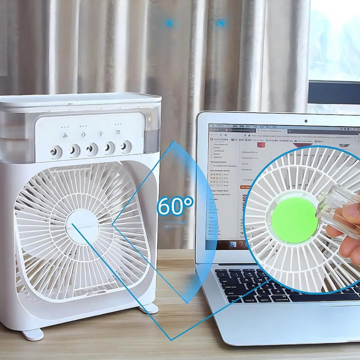 Air Cooler Fan with Night Light Feature