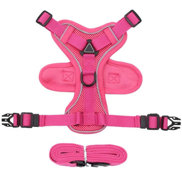 Reflective Cat Harness and Leash Set