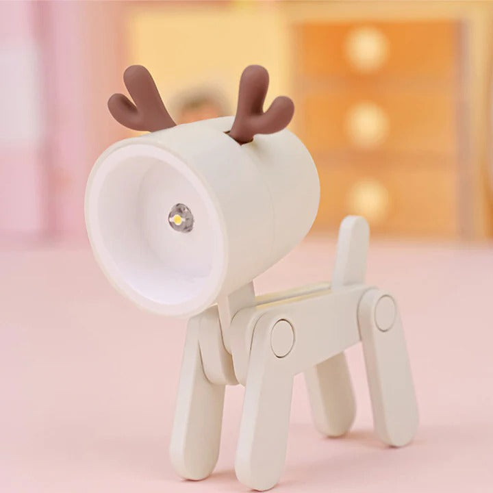 Rechargeable Animal Shaped Night Light with Soft Glow