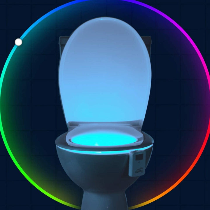 Motion-Activated Toilet Night Light - GlowBowl
