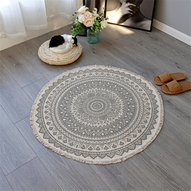 Mira Mandala Accent Rug