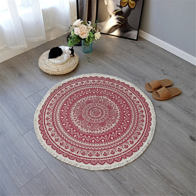 Mira Mandala Accent Rug