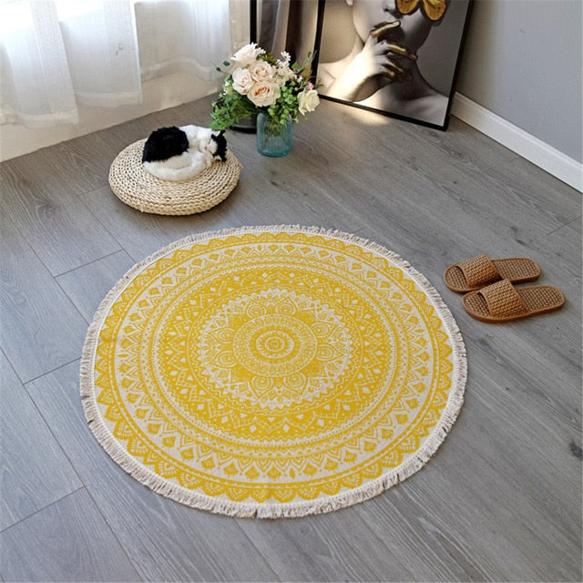 Mira Mandala Accent Rug