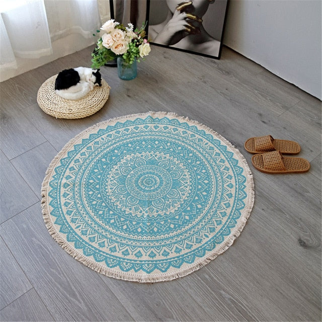 Mira Mandala Accent Rug
